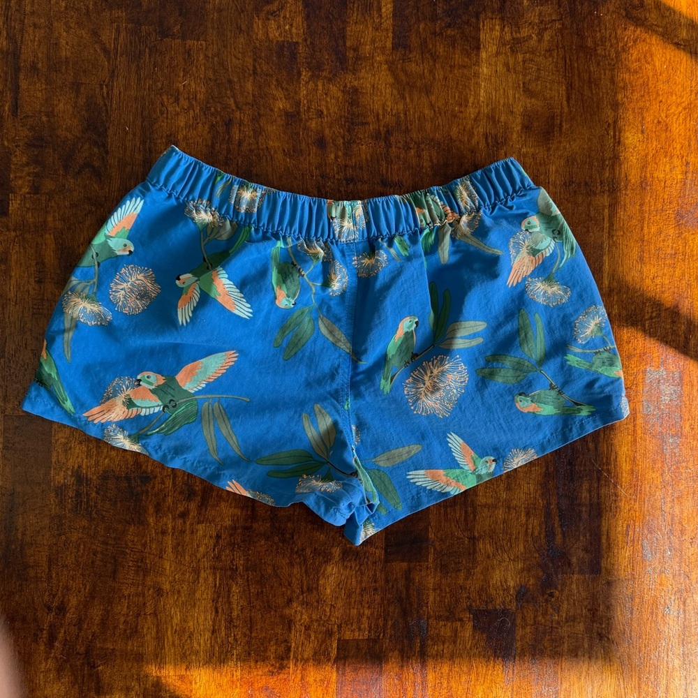 Patagonia Blue Floral Shorts